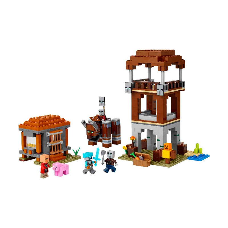 Đồ Chơi Lắp Ráp Trạm Canh Của Kẻ Cướp Và Quái Thú Ravager LEGO MINECRAFT 21278 (665 chi tiết) - ảnh 3
