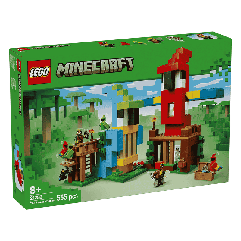 Đồ Chơi Lắp Ráp Ngôi Nhà Của Vẹt LEGO MINECRAFT 21282 (535 chi tiết) - ảnh 2