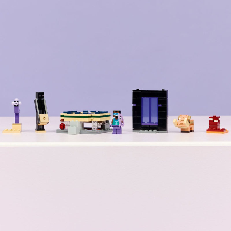 Đồ Chơi Lắp Ráp Hành Trình Qua Cổng Nether & End LEGO MINECRAFT 21584 (192 chi tiết) - ảnh 6