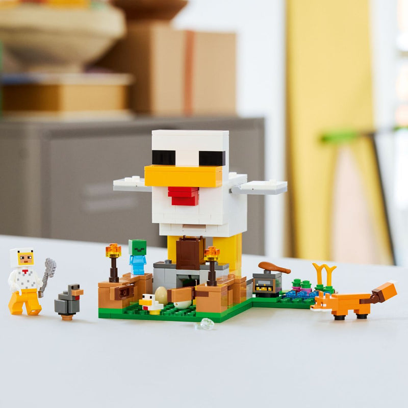 Đồ Chơi Lắp Ráp Trang Trại Gà LEGO MINECRAFT 21585 (233 chi tiết) - ảnh 6
