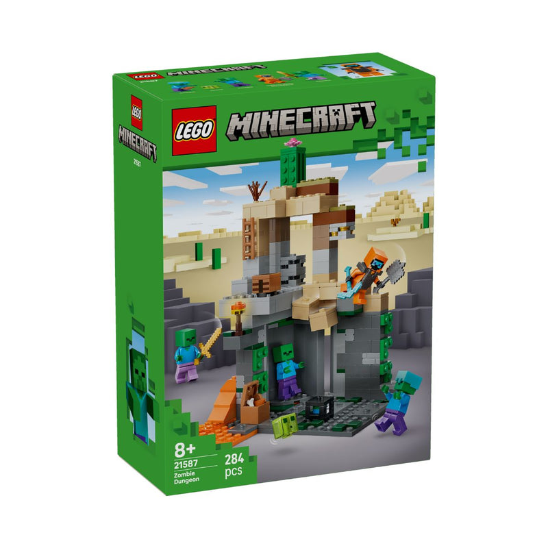 Đồ Chơi Lắp Ráp Ngục Zombie LEGO MINECRAFT 21587 (284 chi tiết) - ảnh 2