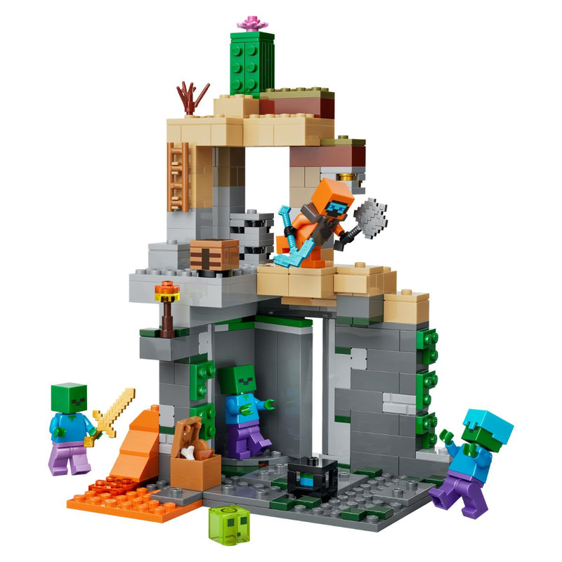 Đồ Chơi Lắp Ráp Ngục Zombie LEGO MINECRAFT 21587 (284 chi tiết) - ảnh 4
