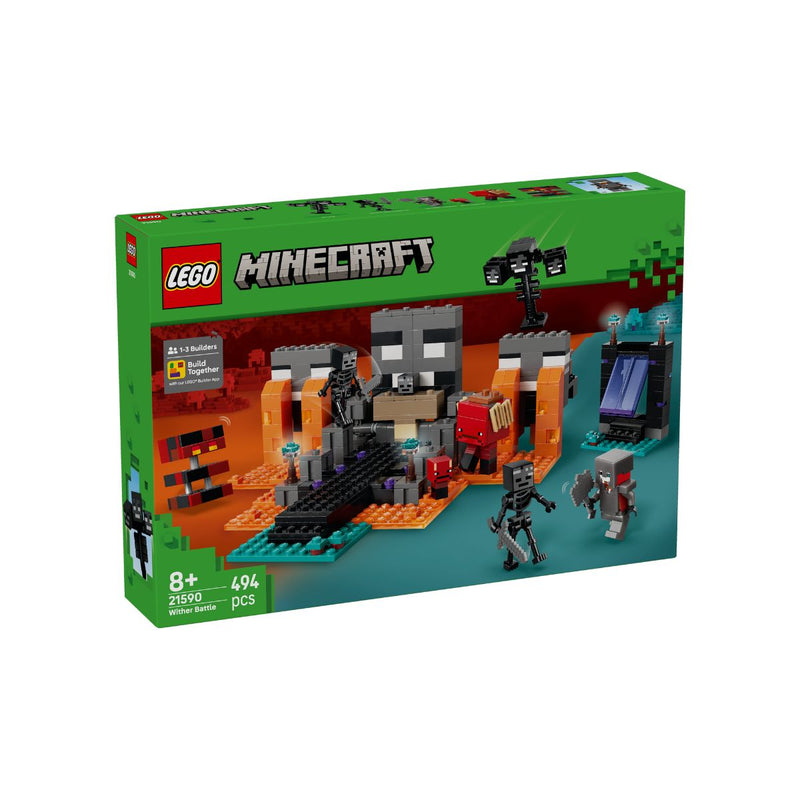 Đồ Chơi Lắp Ráp Trận Chiến Với Wither LEGO MINECRAFT 21590 (494 chi tiết) - ảnh 4