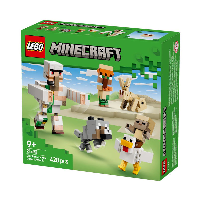 Đồ Chơi Lắp Ráp Cuộc Tấn Công Sa Mạc Của Chicken Jockey LEGO MINECRAFT 21592 (428 Chi Tiết) - ảnh 3