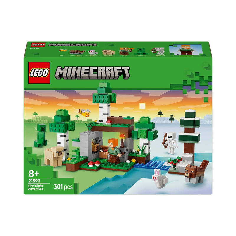 Đồ Chơi Lắp Ráp Cuộc Phiêu Lưu Đêm Đầu Tiên LEGO MINECRAFT 21593 (301 Chi Tiết) - ảnh 2