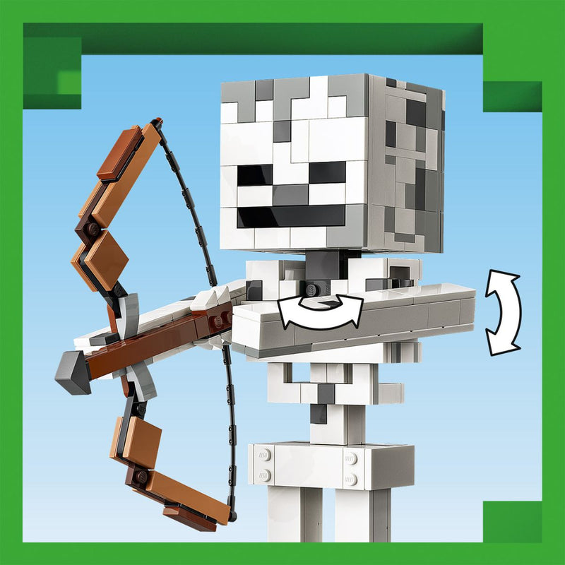 Đồ Chơi Lắp Ráp Bộ Xương (Skeleton) LEGO MINECRAFT 21594 (502 Chi Tiết) - ảnh 6
