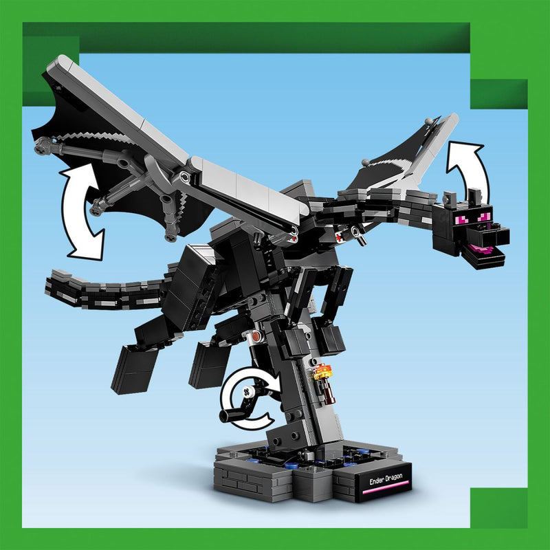 Đồ Chơi Lắp Ráp Rồng Ender LEGO MINECRAFT 21595 (710 Chi Tiết) - ảnh 6