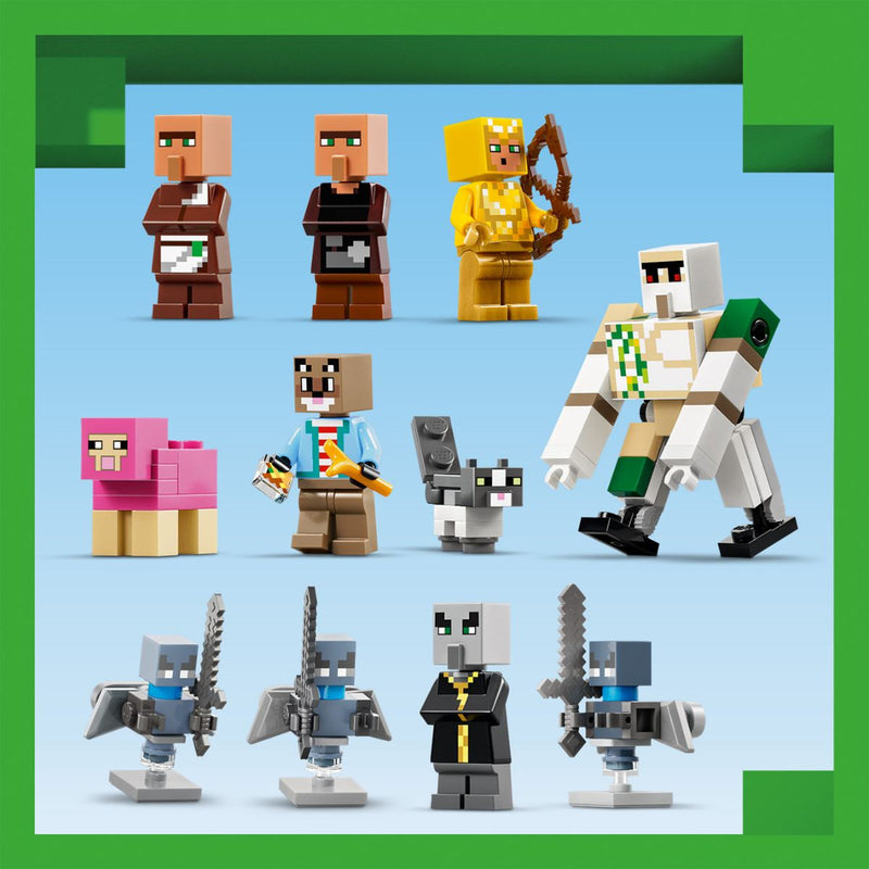 Đồ Chơi Lắp Ráp Evoker Tấn Công Làng LEGO MINECRAFT 21596 (607 Chi Tiết) - ảnh 6