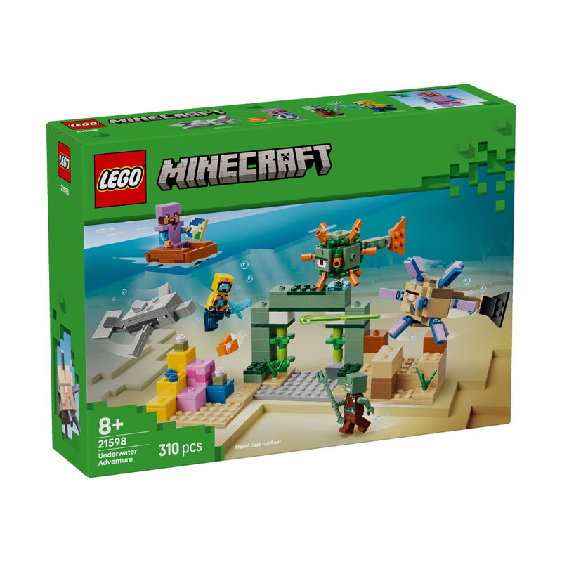 Đồ Chơi Lắp Ráp Cuộc Phiêu Lưu Dưới Đại Dương LEGO MINECRAFT 21598 (310 chi tiết) - ảnh 3