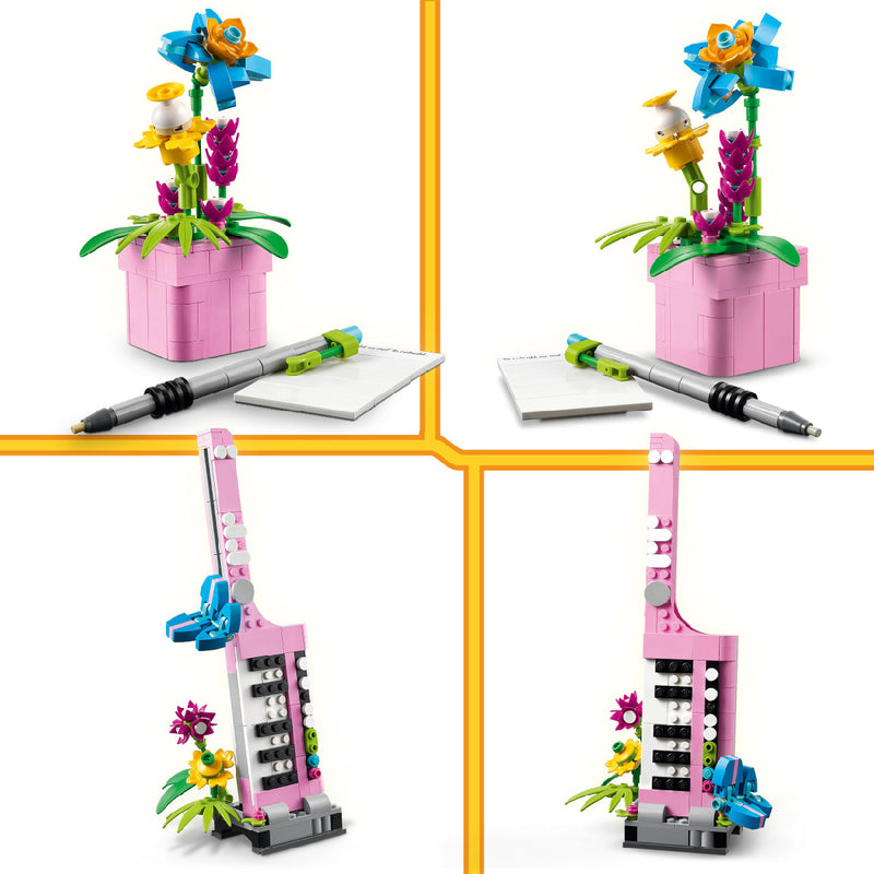 Đồ Chơi Lắp Ráp Máy Đánh Chữ Và Hoa LEGO CREATOR 31169 (363 chi tiết) - ảnh 3