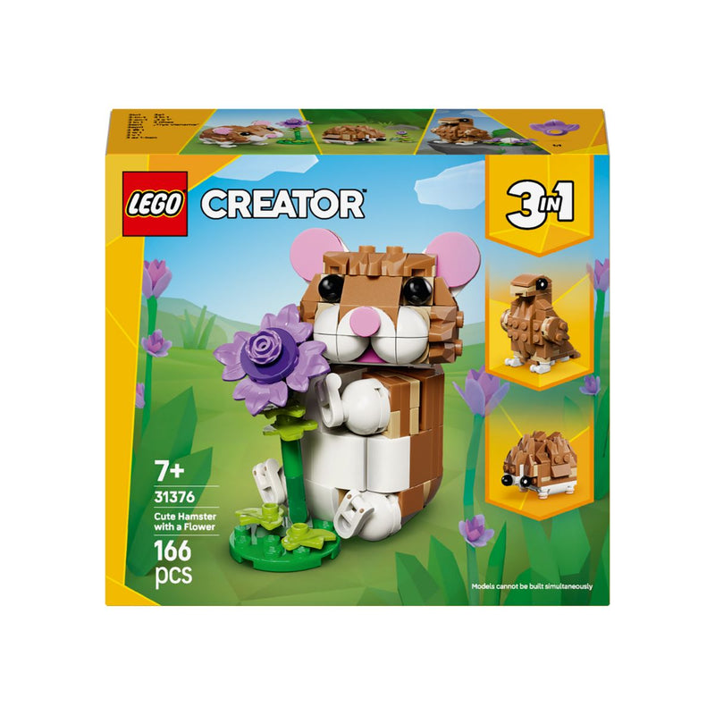 Đồ Chơi Lắp Ráp Chuột Hamster Dễ Thương LEGO CREATOR 31376 (166 chi tiết) - ảnh 2