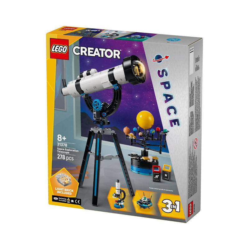 Đồ Chơi Lắp Ráp Kính Viễn Vọng Khám Phá Vũ Trụ LEGO CREATOR 31378 - ảnh 2