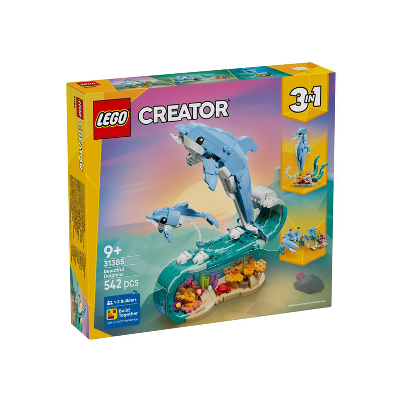 Đồ Chơi Lắp Ráp Cá Heo Vui Nhộn LEGO CREATOR 31385 - ảnh 3