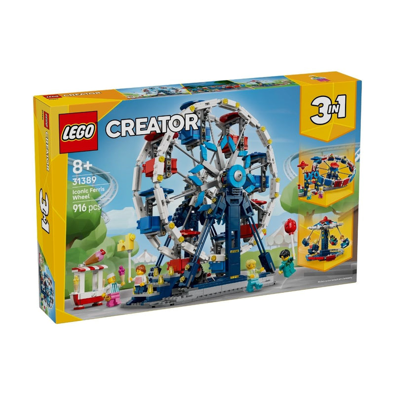 Đồ Chơi Lắp Ráp Vòng Quay Khổng Lồ LEGO CREATOR 31389 (916 chi tiết) - ảnh 3