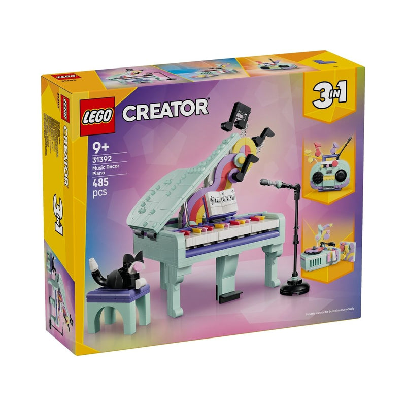 Đồ Chơi Lắp Ráp Đàn Piano Mèo Dễ Thương LEGO CREATOR 31392 (485 chi tiết) - ảnh 2