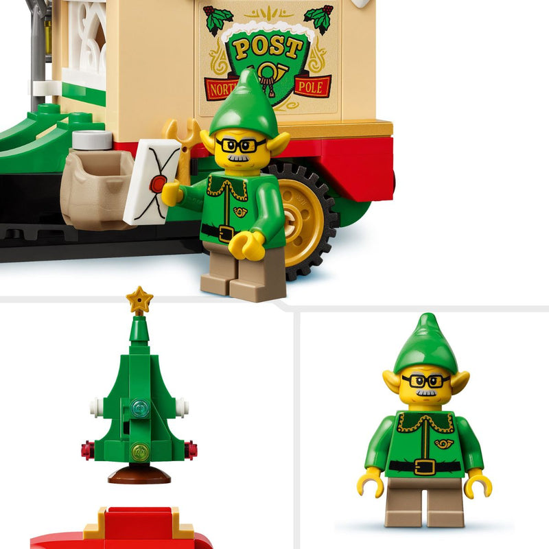 Đồ Chơi Lắp Ráp Xe Chở Quà Của Ông Già Noel LEGO SEASONS AND OCCASIONS 40746 - ảnh 5