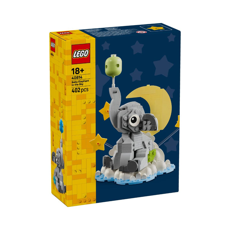 Đồ Chơi Lắp Ráp Voi Con Khám Phá Bầu Trời LEGO SEASONS AND OCCASIONS 40814 (402 chi tiết) - ảnh 3