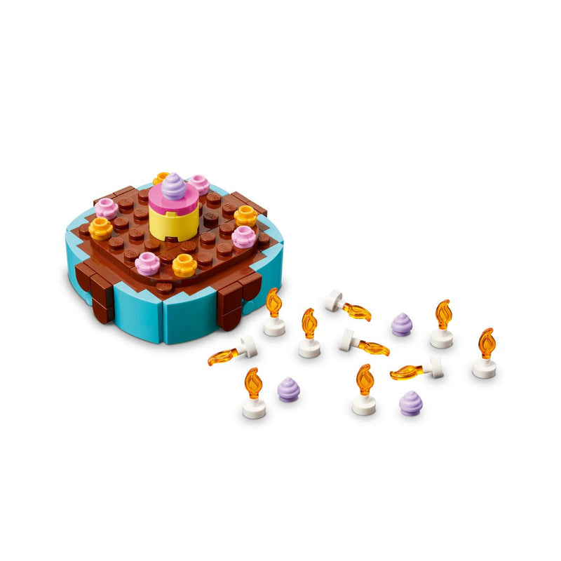 Đồ Chơi Lắp Ráp Bánh Kem Sinh Nhật LEGO SEASONS AND OCCASIONS 40815 (219 chi tiết) - ảnh 5