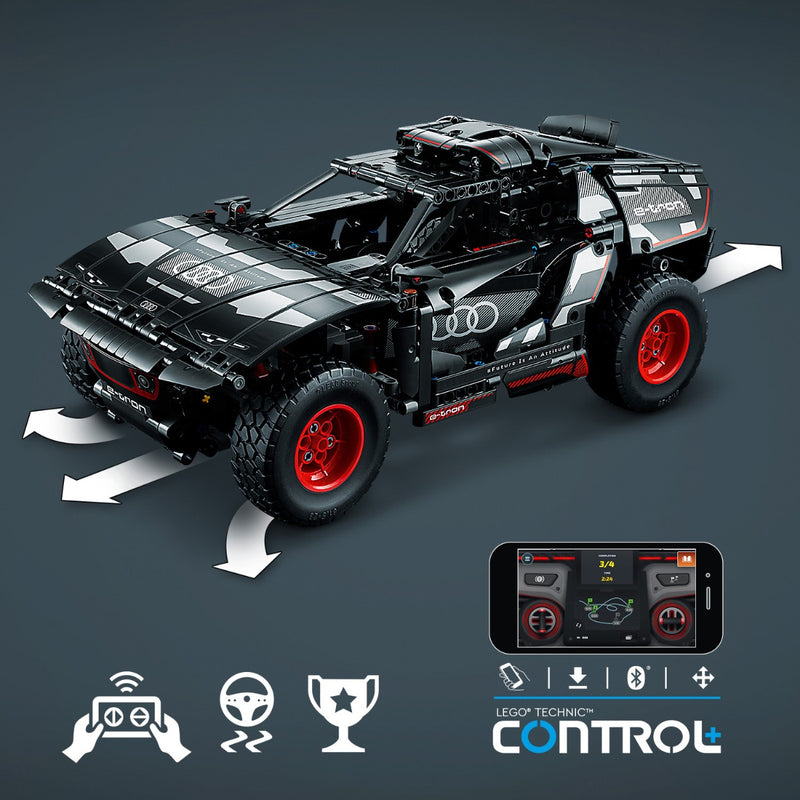 Đồ chơi lắp ráp Siêu Xe Audi RS Q e-tron LEGO TECHNIC 42160 (914 chi tiết) - ảnh 4