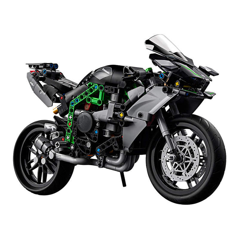 Đồ chơi lắp ráp Xe mô tô thể thao Kawasaki Ninja H2®R LEGO TECHNIC 42170 (643 chi tiết) - ảnh 3