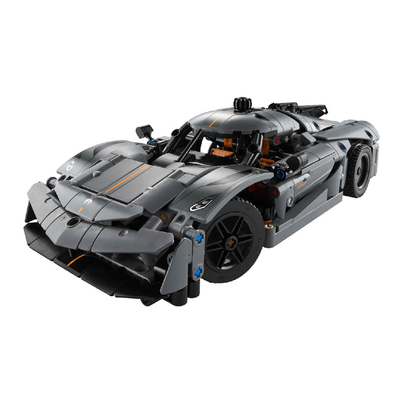 Đồ Chơi Lắp Ráp Xe Thể Thao Koenigsegg Jesko Absolut Màu Xám LEGO TECHNIC 42173 (801 Chi Tiết) - ảnh 3