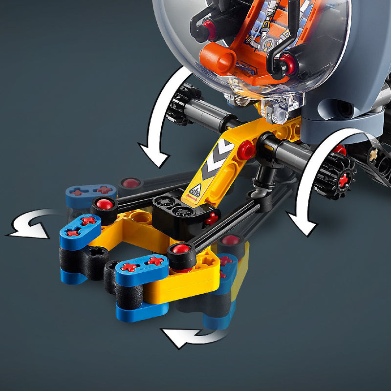 Đồ Chơi Lắp Ráp Tàu Ngầm Nghiên Cứu Biển Sâu LEGO TECHNIC 42201 (413 chi tiết) - ảnh 6