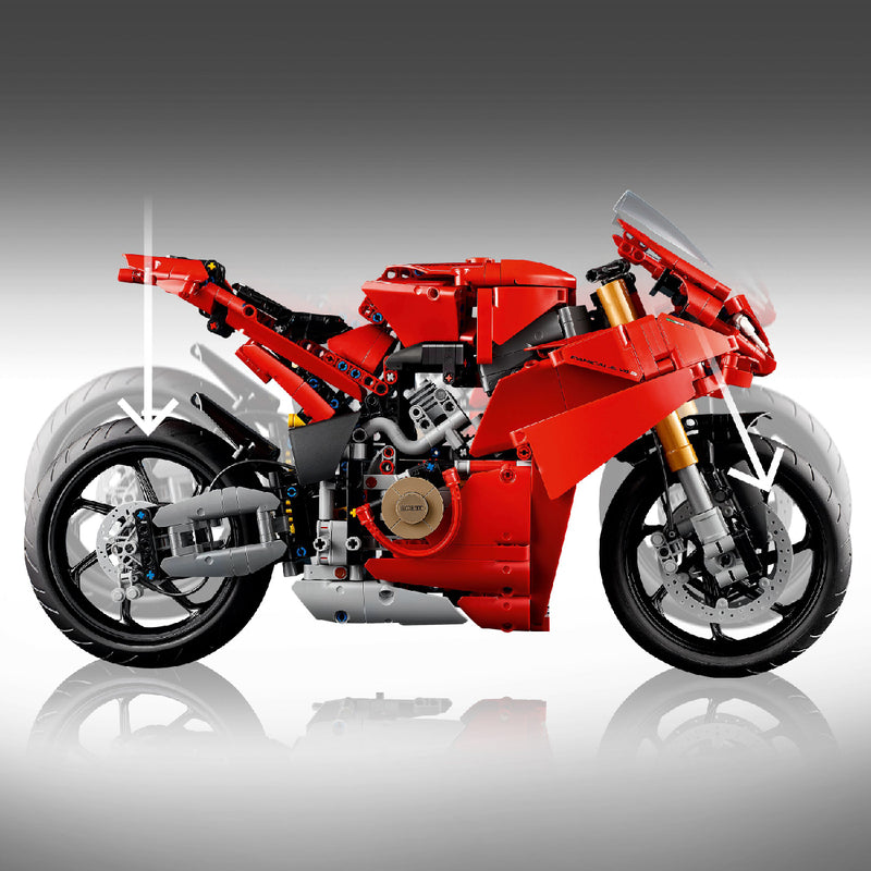 Đồ Chơi Lắp Ráp Xe Moto Ducati LEGO TECHNIC 42202 (1603 chi tiết) - ảnh 4