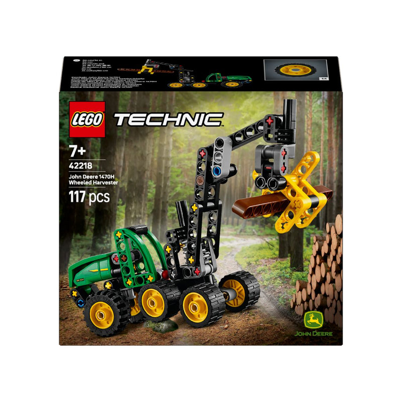 Đồ Chơi Lắp Ráp Xe Thu Hoạch Gỗ John Deere LEGO TECHNIC 42218 (117 chi tiết) - ảnh 2