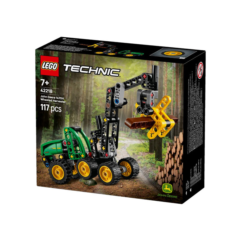 Đồ Chơi Lắp Ráp Xe Thu Hoạch Gỗ John Deere LEGO TECHNIC 42218 (117 chi tiết) - ảnh 4
