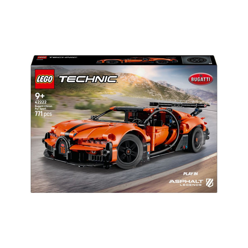 Đồ Chơi Lắp Ráp Bugatti Chiron Pur Sport LEGO TECHNIC 42222 - ảnh 2