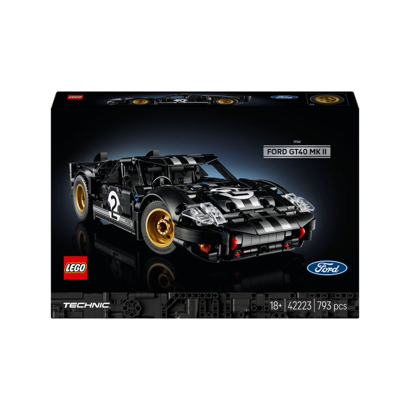 Đồ Chơi Lắp Ráp Xe Đua Ford GT40 MKII 1966 LEGO TECHNIC 42223 (793 chi tiết) - ảnh 2
