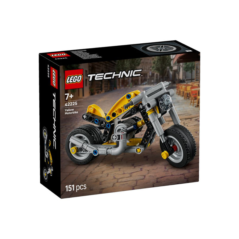 Đồ Chơi Lắp Ráp Mô Tô Màu Vàng LEGO TECHNIC 42225 (151 Chi Tiết) - ảnh 2