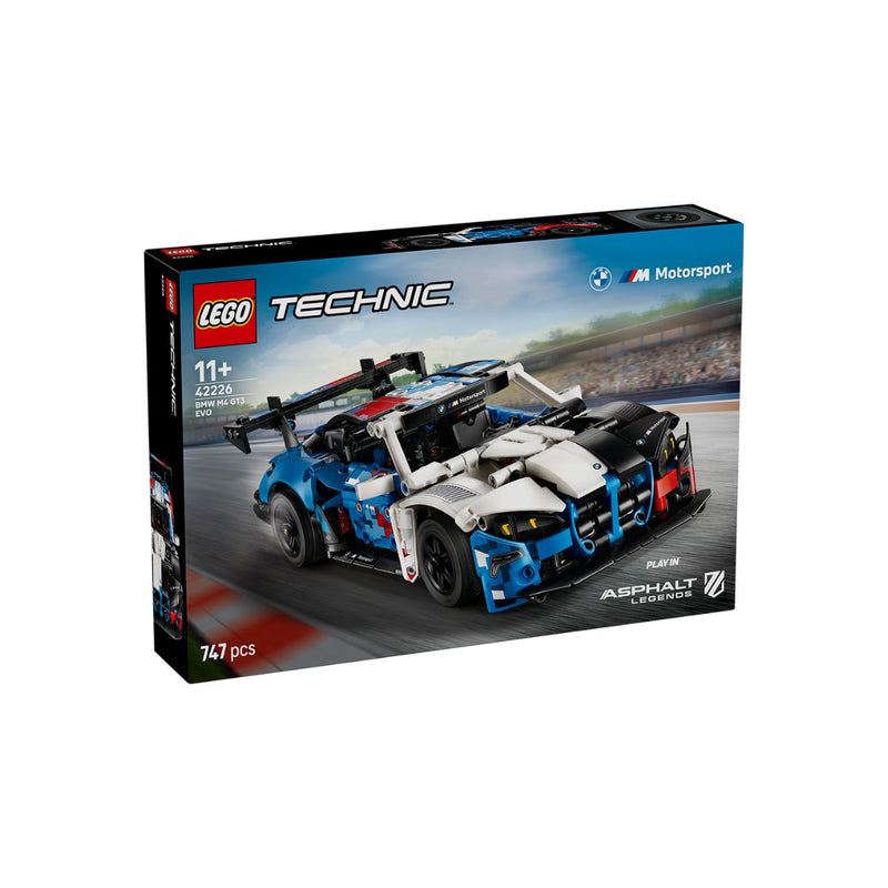 Đồ Chơi Lắp Ráp Xe Đua BMW M4 GT3 EVO LEGO TECHNIC 42226 (747 Chi Tiết) - ảnh 3