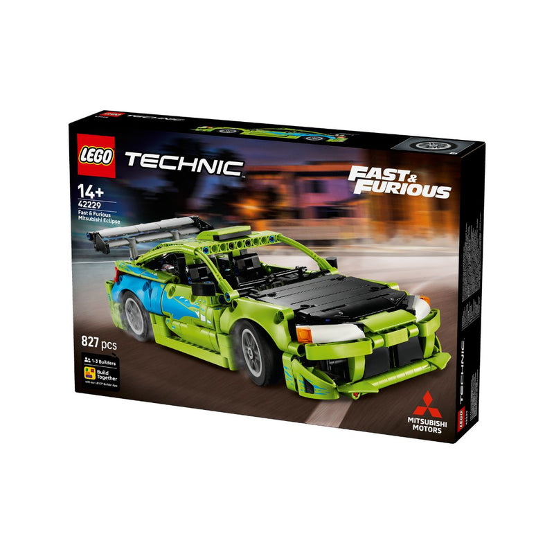 Đồ Chơi Lắp Ráp Xe Mitsubishi Eclipse Fast & Furious LEGO TECHNIC 42229 (827 chi tiết) - ảnh 3