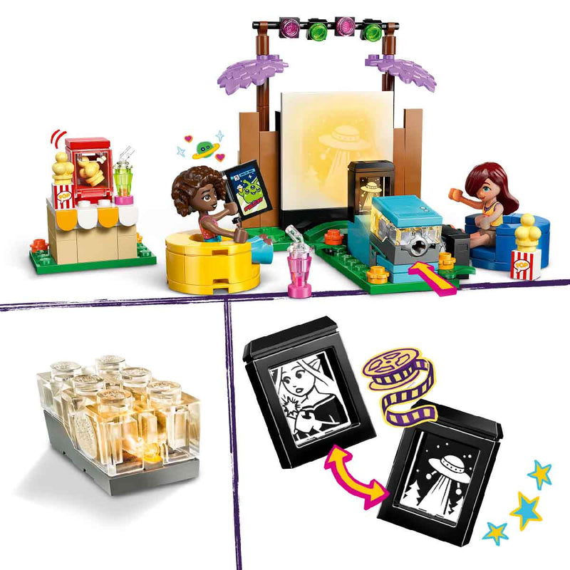 Đồ Chơi Lắp Ráp Buổi Chiếu Phim Ngoài Trời LEGO FRIENDS 42642 (154 chi tiết) - ảnh 5