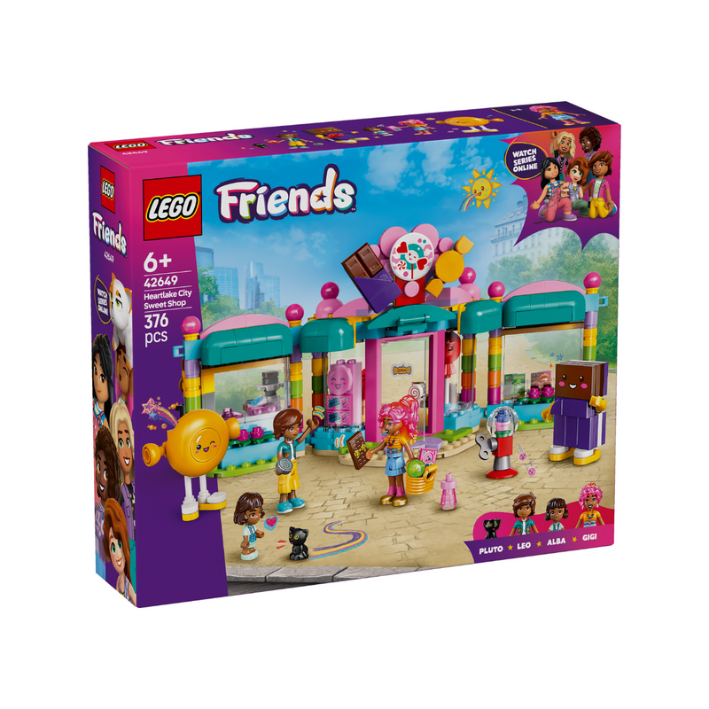 Đồ Chơi Lắp Ráp Cửa Hàng Kẹo Ngọt Thành Phố Heartlake LEGO FRIENDS 42649 (376 chi tiết) - ảnh 5