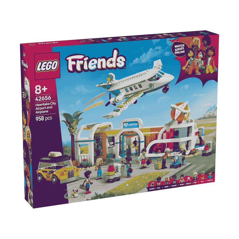 Đồ Chơi Lắp Ráp Sân Bay Và Máy Bay Thành Phố Heartlake LEGO FRIENDS 42656 - ảnh 2