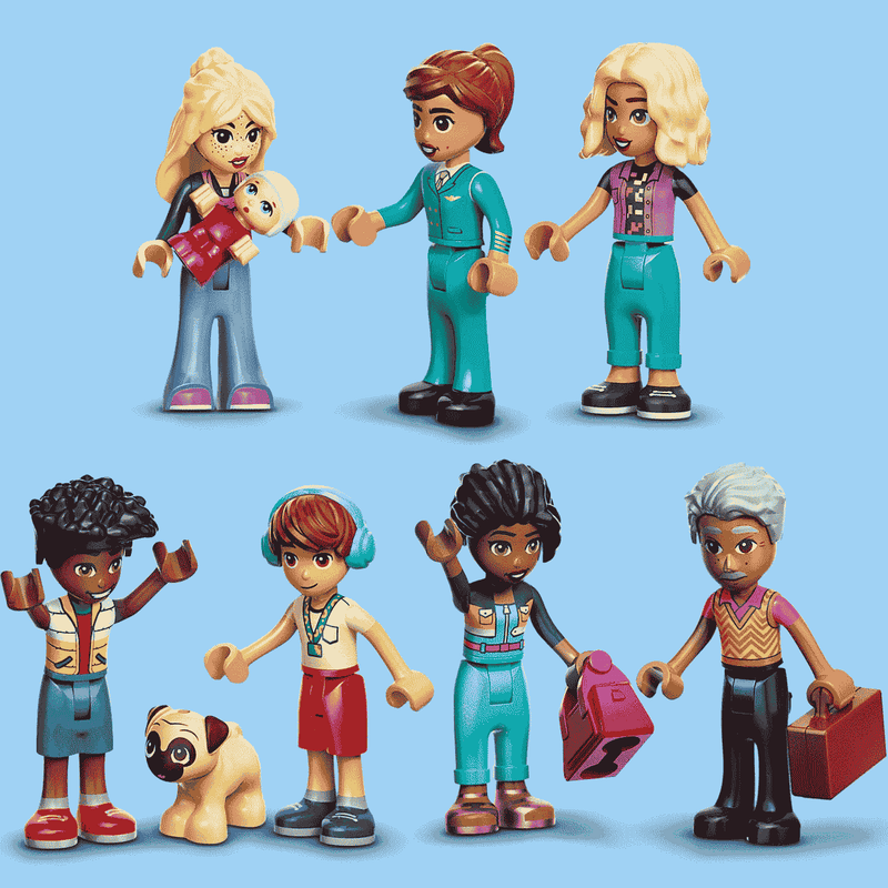 Đồ Chơi Lắp Ráp Sân Bay Và Máy Bay Thành Phố Heartlake LEGO FRIENDS 42656 - ảnh 4