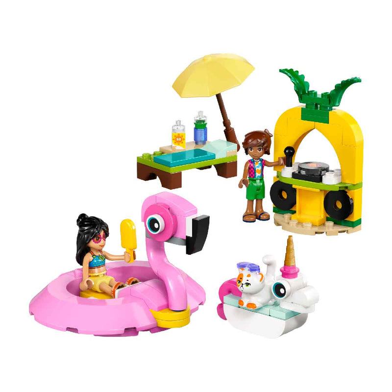 Đồ Chơi Lắp Ráp Bữa Tiệc Hồ Bơi Của Kỳ Lân Và Hồng Hạc LEGO FRIENDS 42658 (99 chi tiết) - ảnh 3