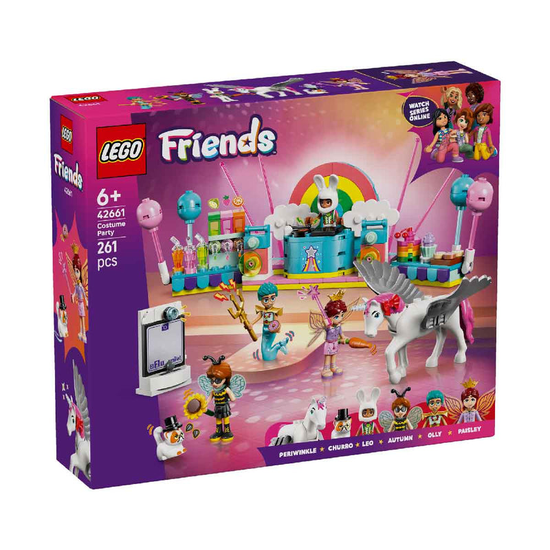 Đồ Chơi Lắp Ráp Tiệc Hóa Trang Chủ Đề Kỳ Lân Và Tiên LEGO FRIENDS 42661 (261 chi tiết) - ảnh 2