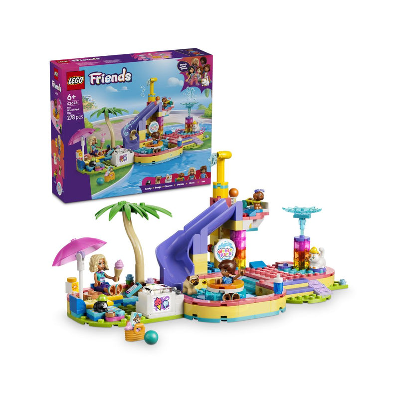 Đồ Chơi Lắp Ráp Trải Nghiệm Công Viên Nước Sôi Động LEGO FRIENDS 42676 (278 chi tiết)