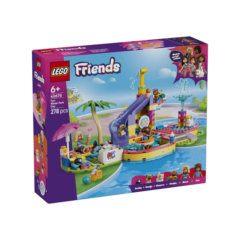 Đồ Chơi Lắp Ráp Trải Nghiệm Công Viên Nước Sôi Động LEGO FRIENDS 42676 (278 chi tiết) - ảnh 3