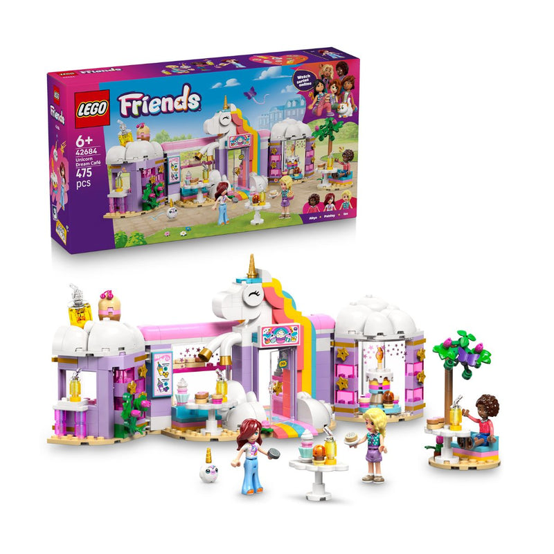 Đồ Chơi Lắp Ráp Quán Cà Phê Kỳ Lân Mộng Mơ LEGO FRIENDS 42684 (475 chi tiết)