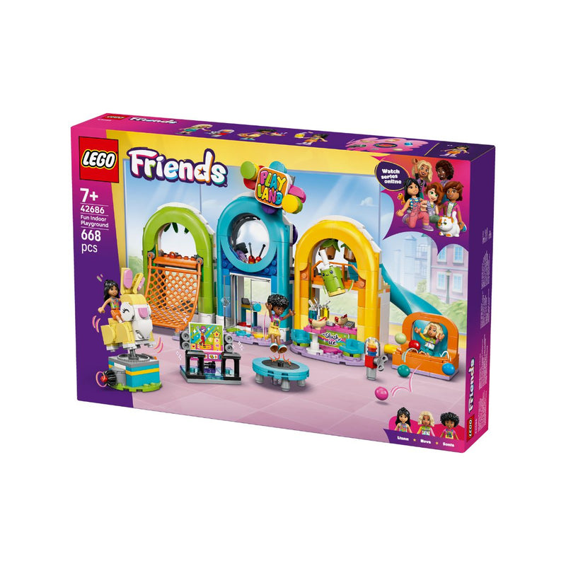 Đồ Chơi Lắp Ráp Sân Chơi Trong Nhà Vui Nhộn LEGO FRIENDS 42686 (668 chi tiết) - ảnh 3