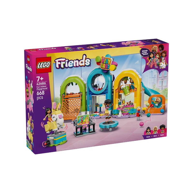 Đồ Chơi Lắp Ráp Sân Chơi Trong Nhà Vui Nhộn LEGO FRIENDS 42686 (668 chi tiết) - ảnh 4