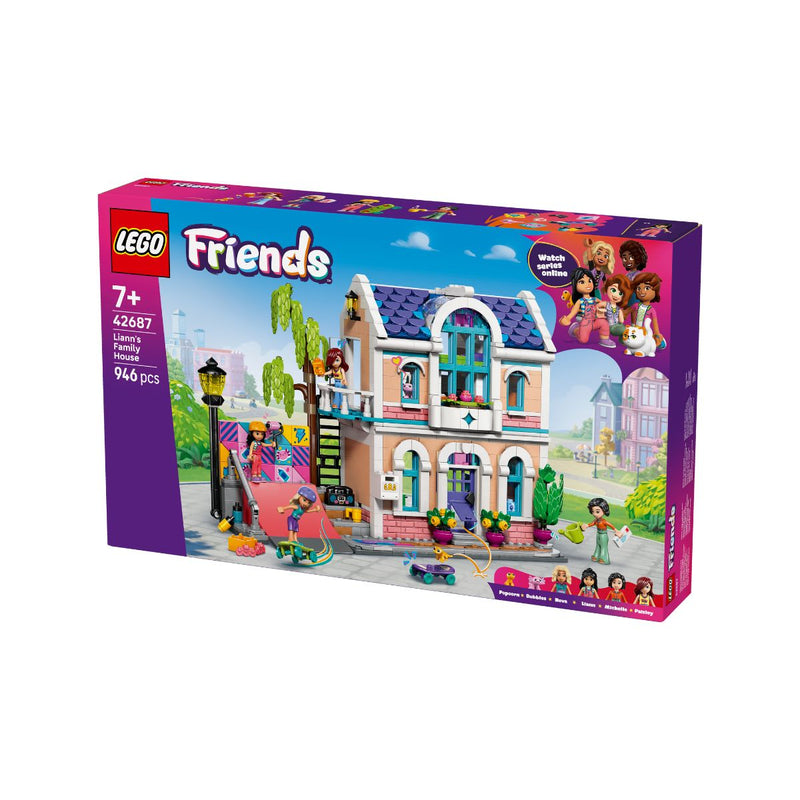 Đồ Chơi Lắp Ráp Ngôi Nhà Của Gia Đình Liann LEGO FRIENDS 42687 (946 chi tiết) - ảnh 2
