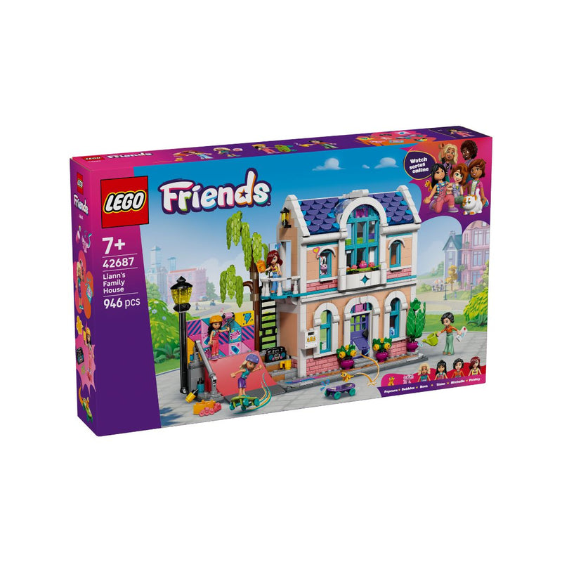 Đồ Chơi Lắp Ráp Ngôi Nhà Của Gia Đình Liann LEGO FRIENDS 42687 (946 chi tiết) - ảnh 3