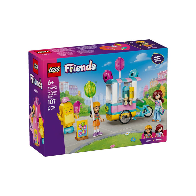 Đồ Chơi Lắp Ráp Gian Hàng Kem Và Bóng Bay LEGO FRIENDS 42692 (107 chi tiết) - ảnh 3