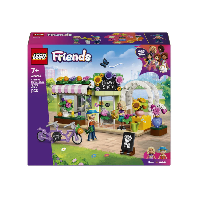Đồ Chơi Lắp Ráp Tiệm Hoa Đầy Sắc Màu LEGO FRIENDS 42693 (377 chi tiết) - ảnh 2