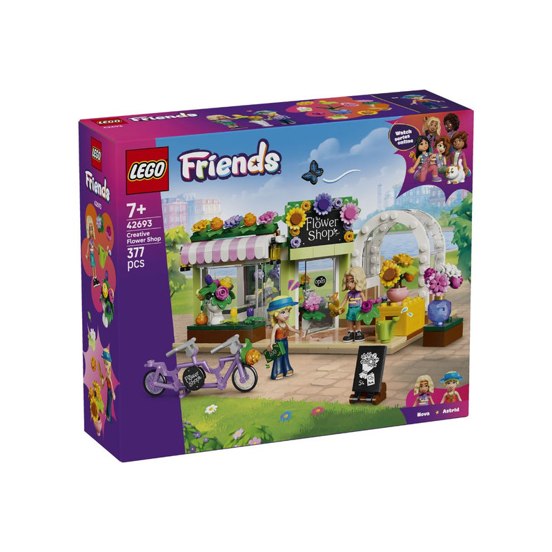 Đồ Chơi Lắp Ráp Tiệm Hoa Đầy Sắc Màu LEGO FRIENDS 42693 (377 chi tiết) - ảnh 3